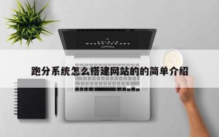 禹州跑分系统怎么搭建网站的的简单介绍